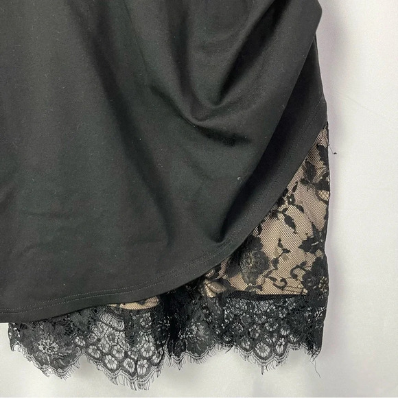 Lush Black Balhi Lace Bodycon Mini Dress XS - Picture 5 of 6